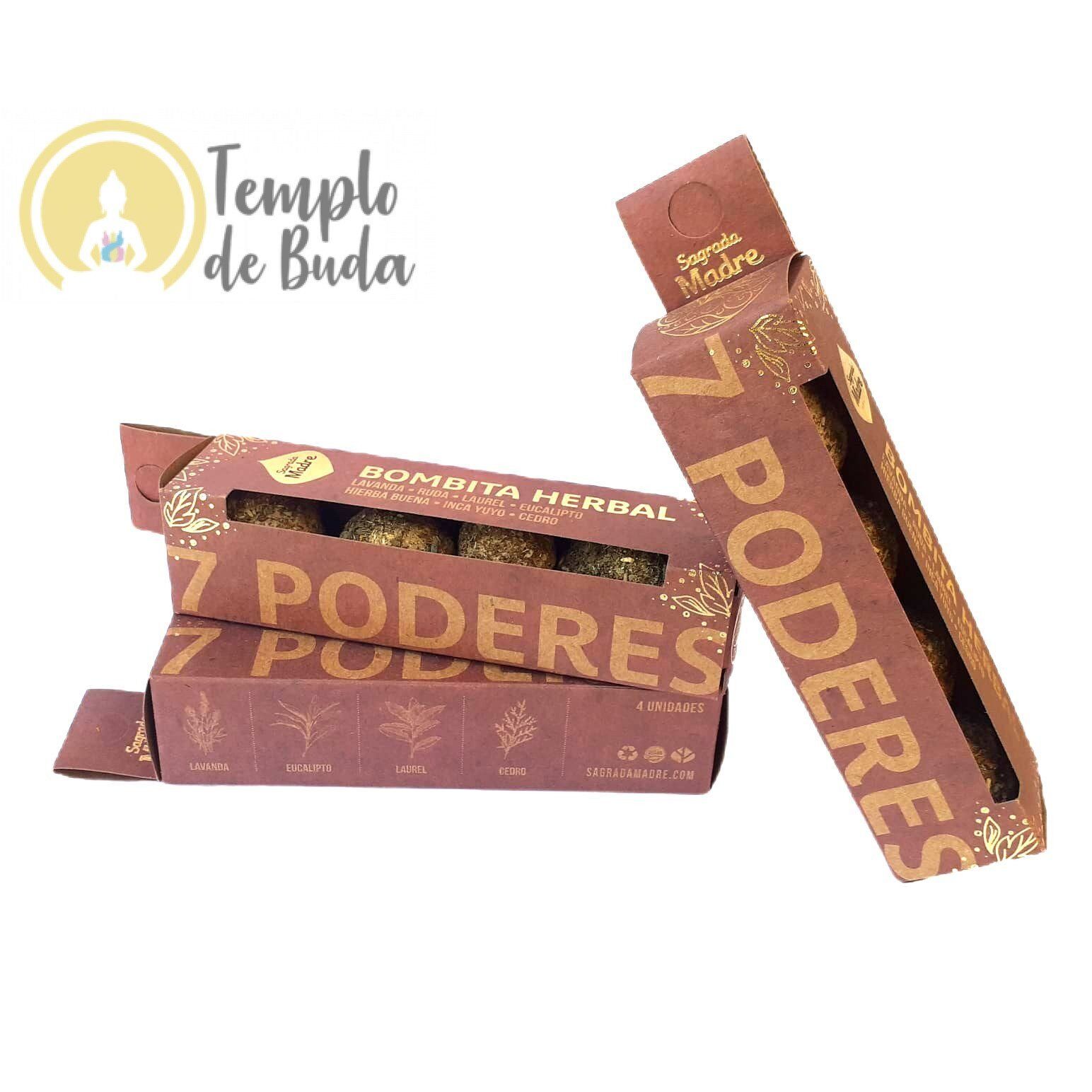 Bombita Herbal Sagrada Madre Sete Poderes