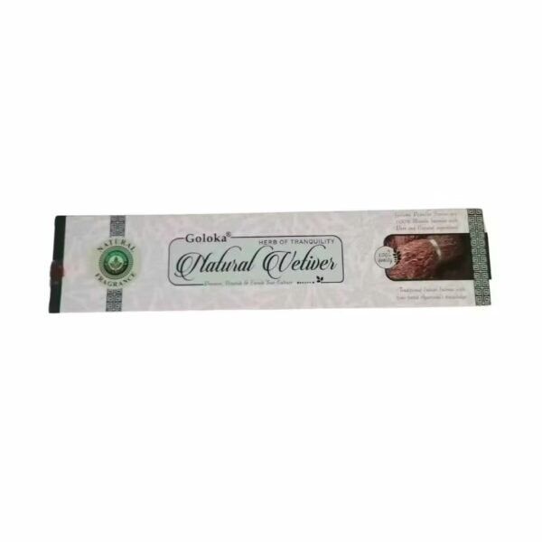 Incenso Goloka Natural Vetiver