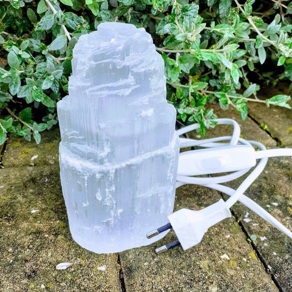 Candeeiro de Selenite 15 cm