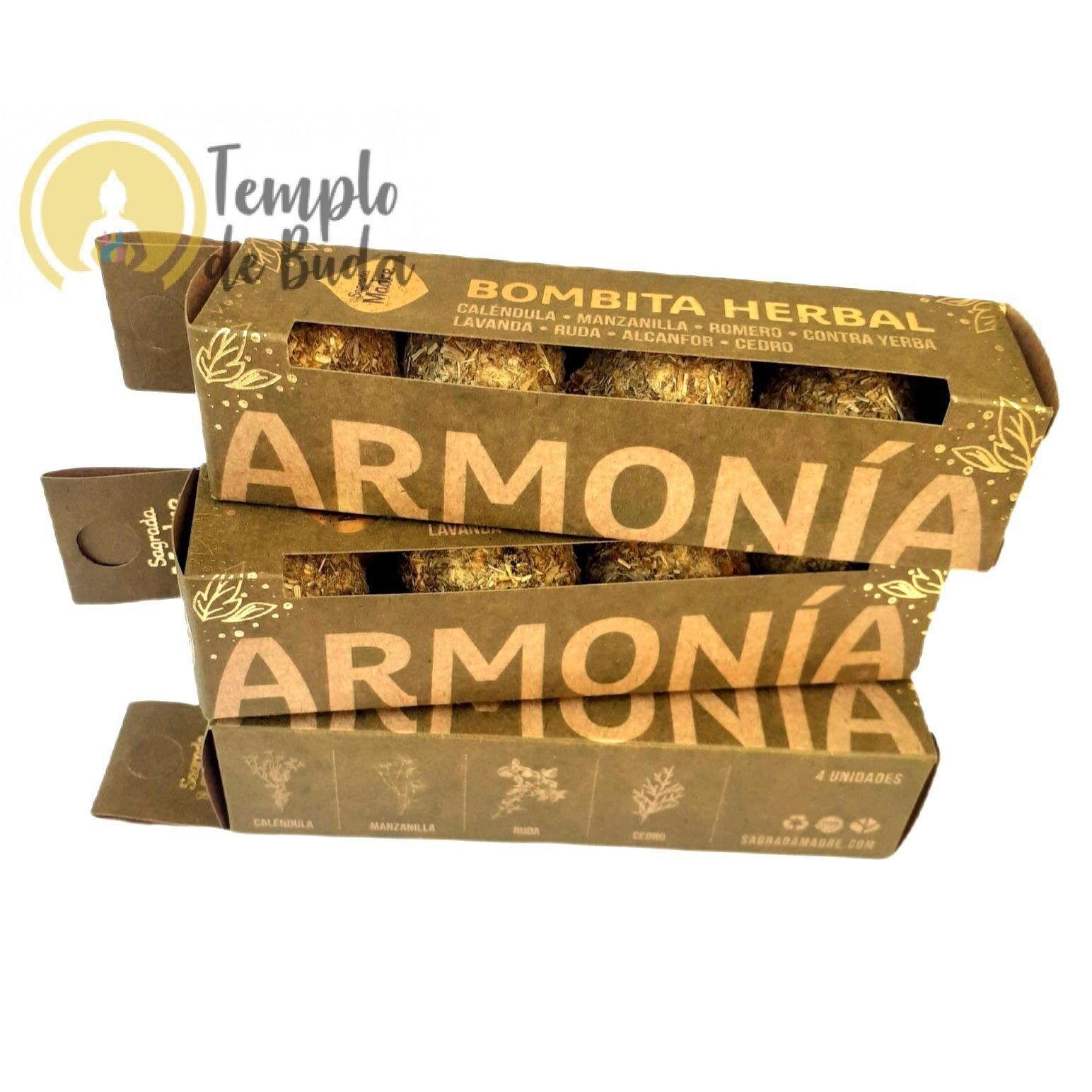 Bombita Herbal Sagrada Madre Harmonia