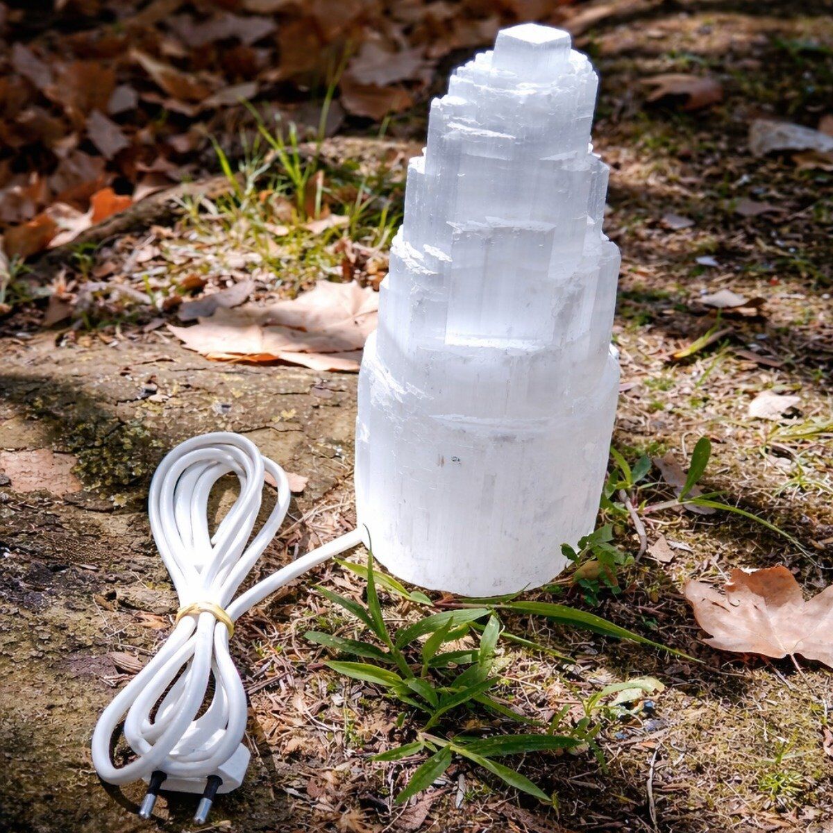 Candeeiro de Selenite 15 cm