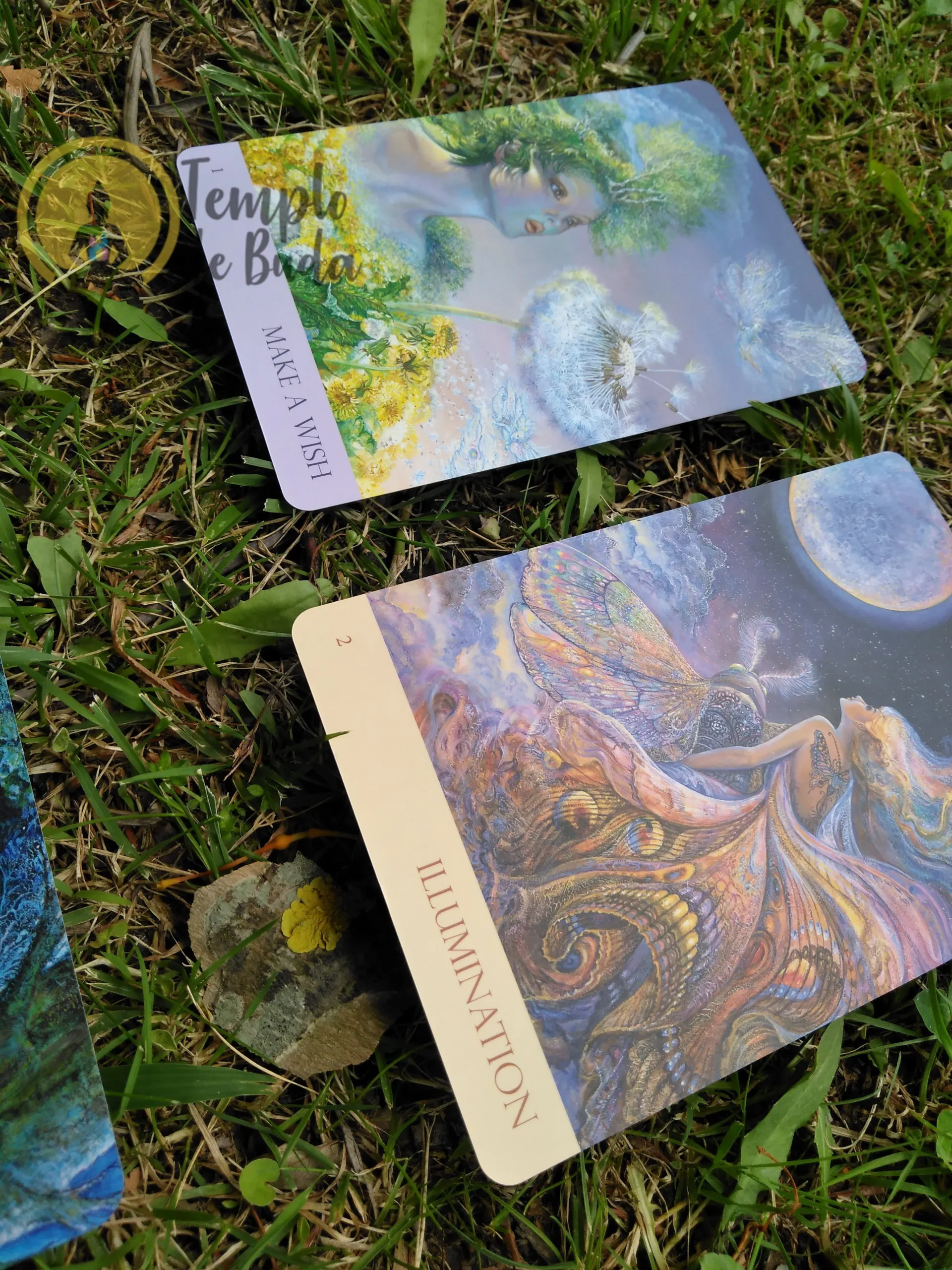 Oráculo Sussuros da Natureza de Angela Hartfield em Inglês