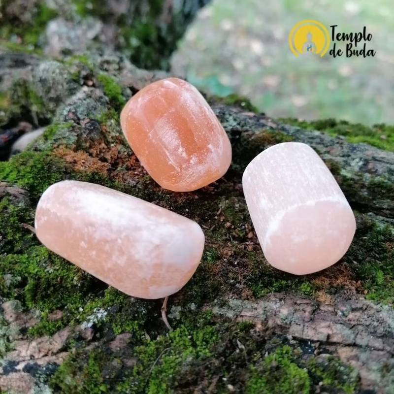 Selenite Laranja Rolado