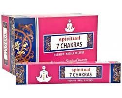 Incenso Indiano Spiritual 7 Chakras Caixa