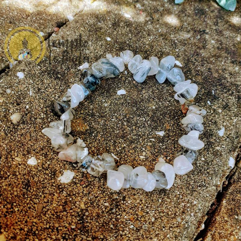Pulseira Quartzo com Turmalina Chips - Image 2
