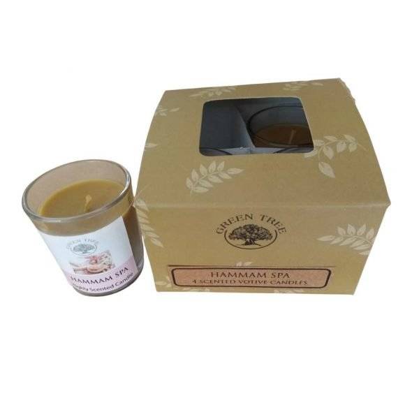 Caixa Vela Copo Perfumado Hammam Spa