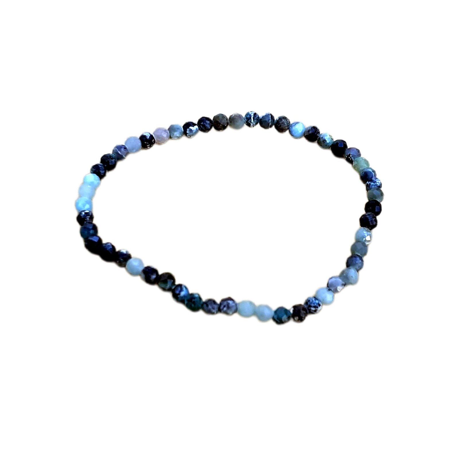 Pulseira Esmeralda Facetada 4mm