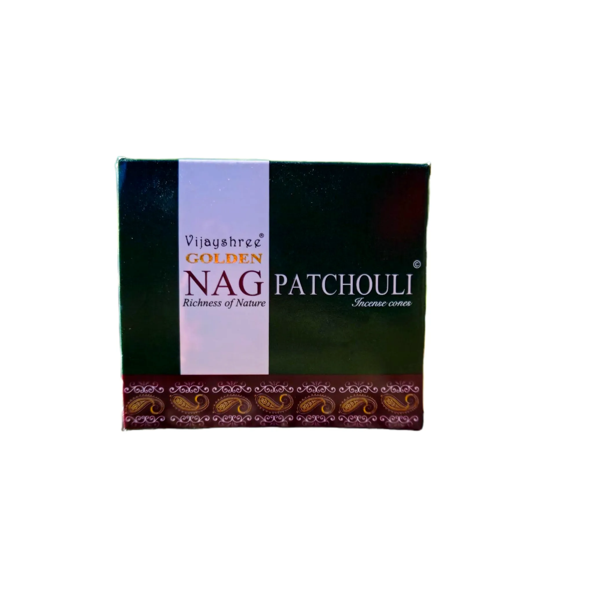 Incenso Cone Golden Patchouli