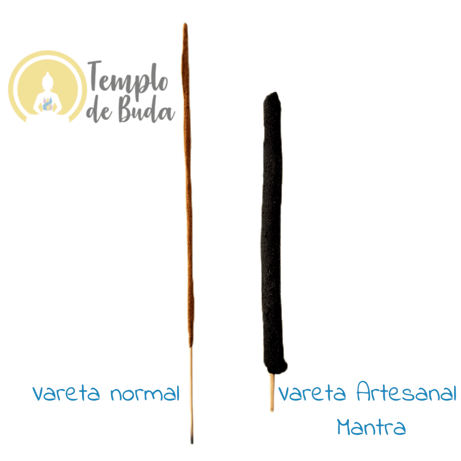 Incenso Artesanal Mantra Sensorial Benjoim (Humor) – Vareta/Unidade