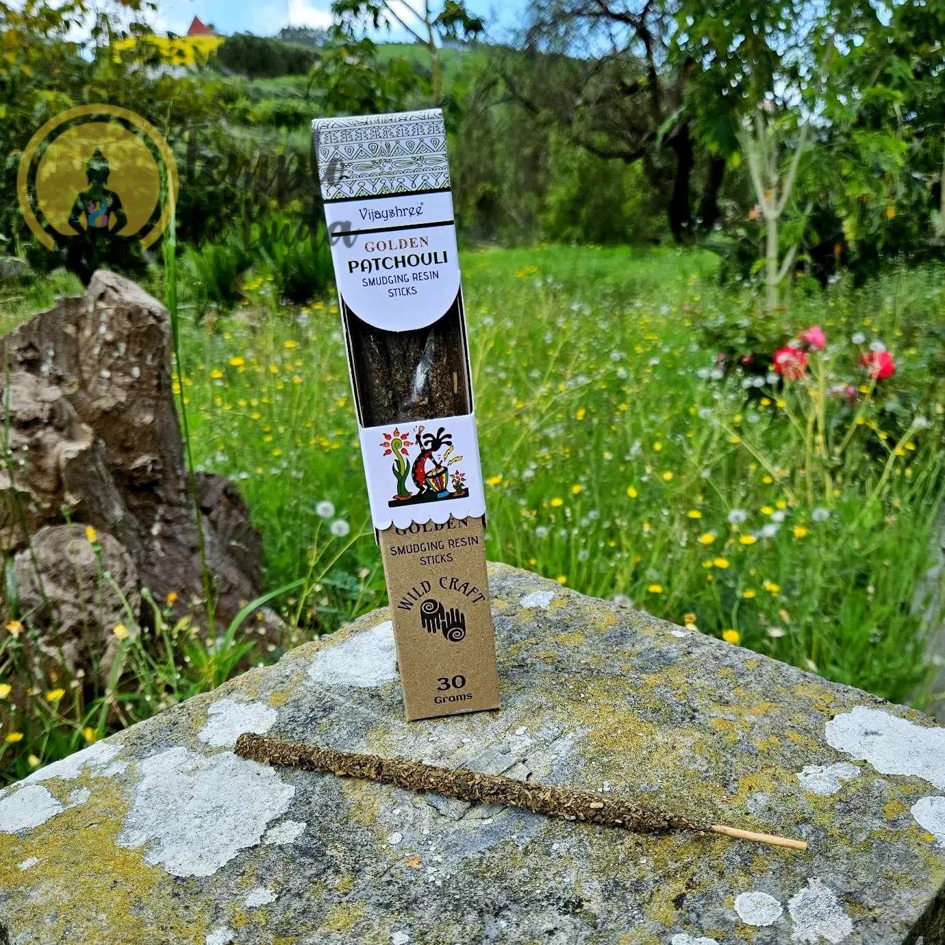 Incenso Golden Artesanal Patchouli