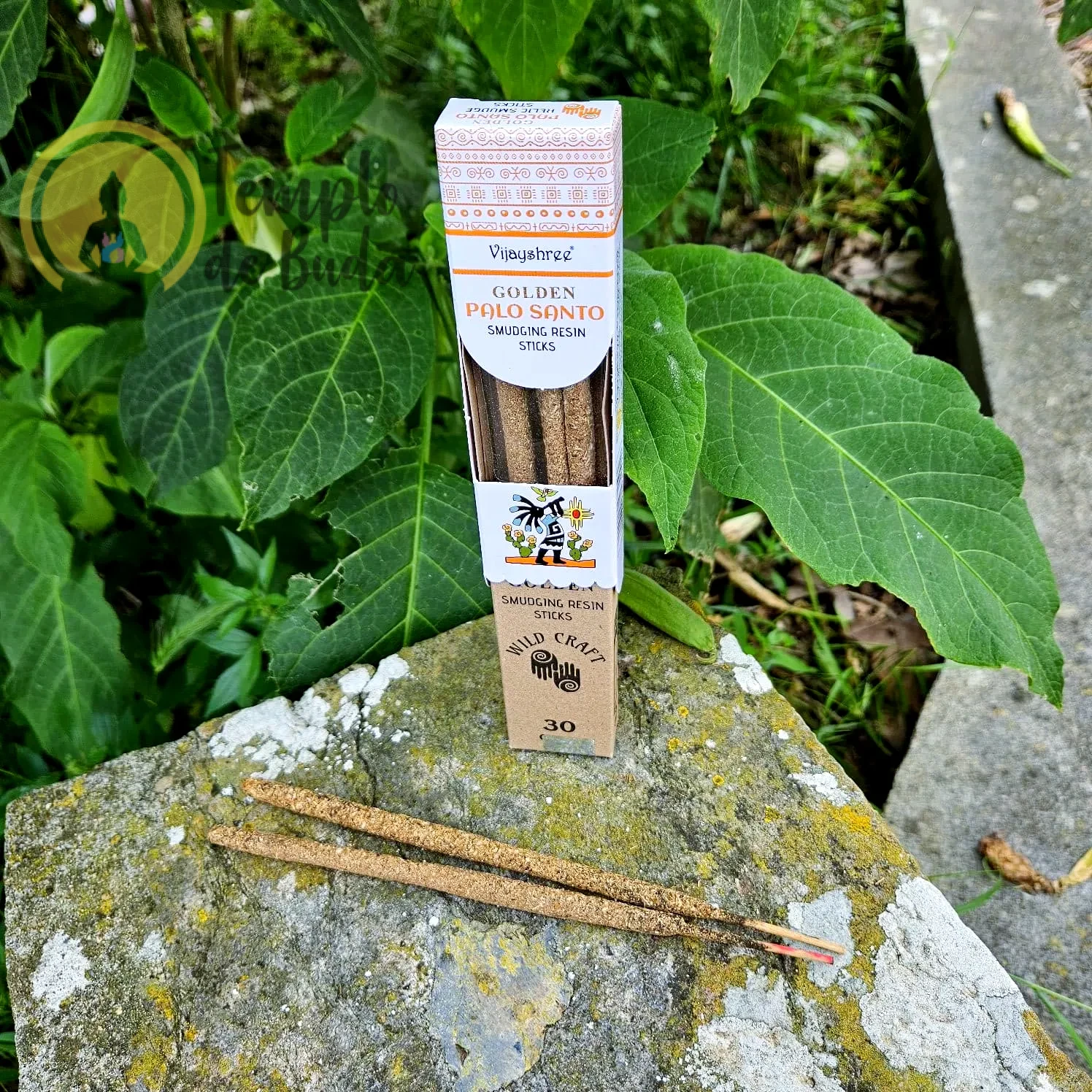 Incenso Golden Artesanal Pau Santo