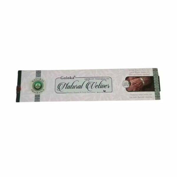 Incenso Goloka Natural Vetiver