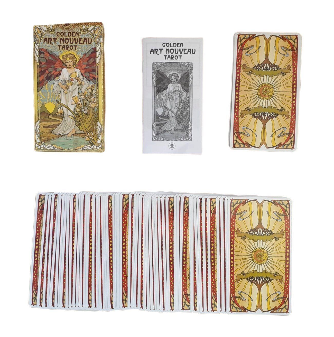 Golden Art Nouveau Tarot