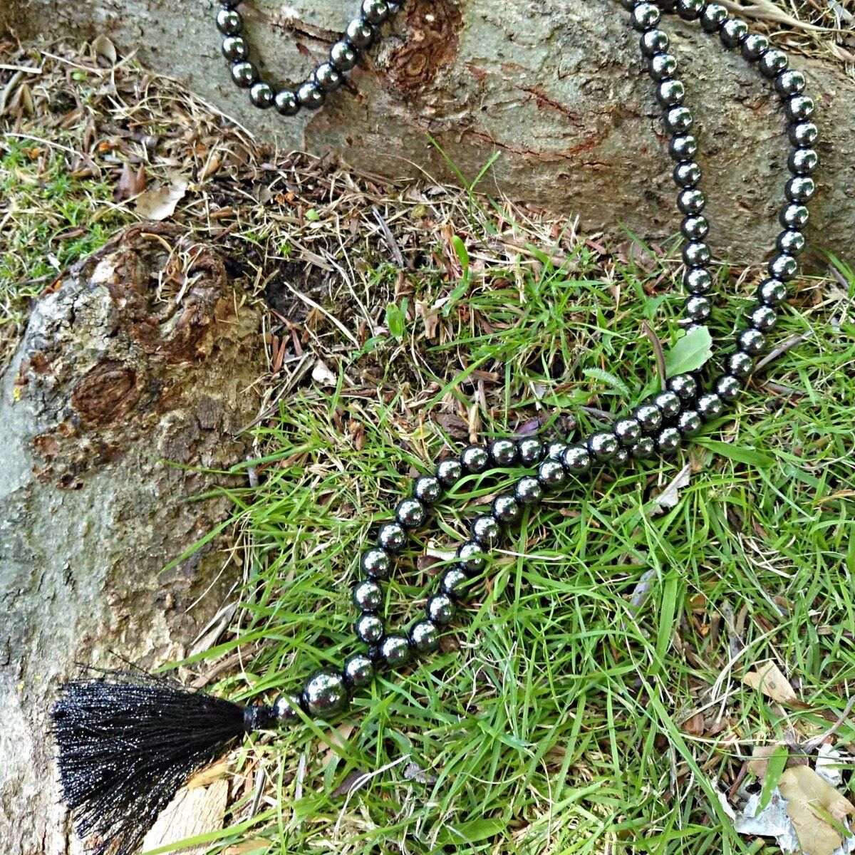 JapaMala de Hematite