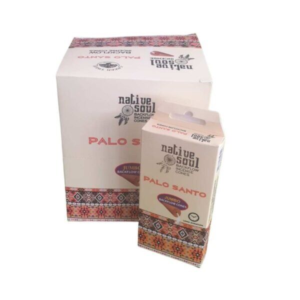 Cones Incenso Cascata Native Soul Pau Santo Caixa