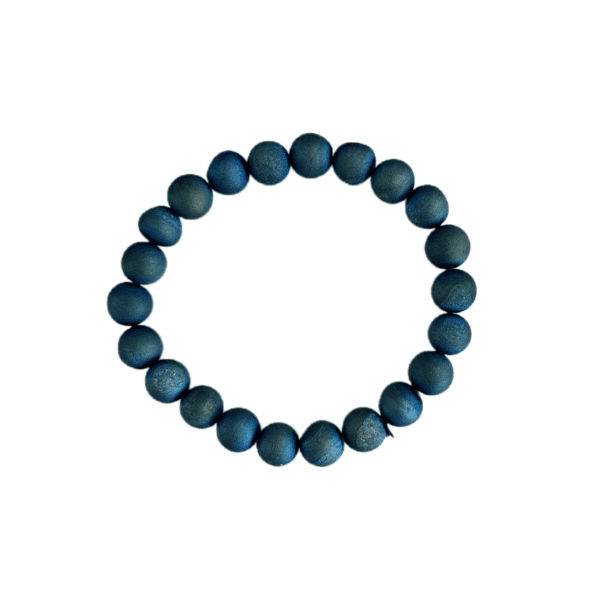 Pulseira de Aqua Aura Titanium Blue 8mm
