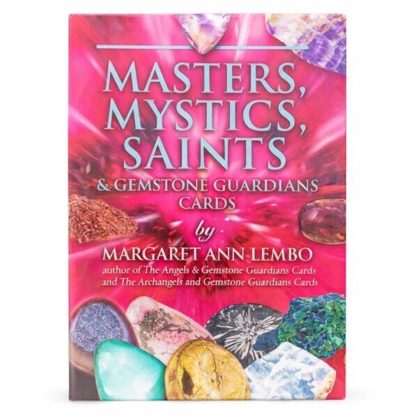 Oráculo Mestres Místicos Santos e Guardiões de Cristais de Margaret Ann Lembo em Inglês