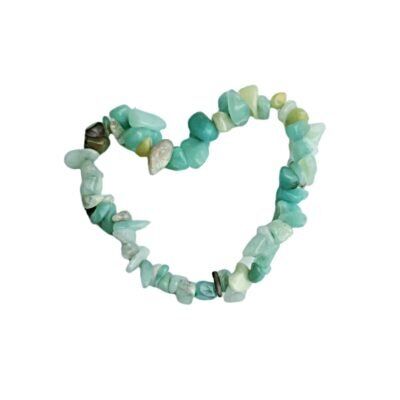 Pulseira Amazonite Chips